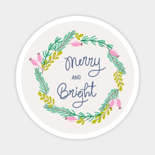 Christmas  wreath Magnet